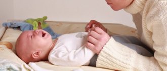 abdominal pain in infant