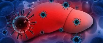 Hepatitis C virus in the liver